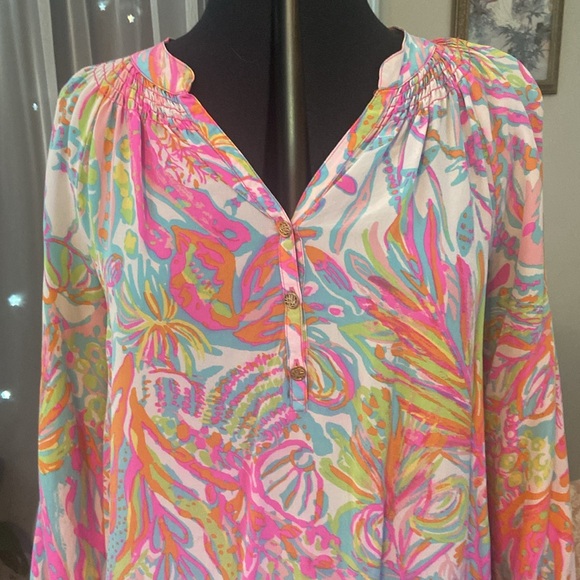 Lilly Pulitzer Elsa top - Picture 2 of 7